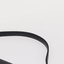 BURBERRY Shoulder Bag Leather Black Gold Auth BA9035-8