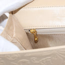 BALENCIAGA Hand Bag Leather Beige Gold Auth BA9038-22