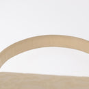 BALENCIAGA Hand Bag Leather Beige Gold Auth BA9038-9