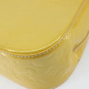 LOUIS VUITTON Vernis Bell Flower GM Schultertasche Broncorail M91706 Auth BA9045-15