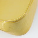 LOUIS VUITTON Vernis Bell Flower GM Schultertasche Broncorail M91706 Auth BA9045-16