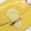 LOUIS VUITTON Vernis Bell Flower GM Schultertasche Broncorail M91706 Auth BA9045-17