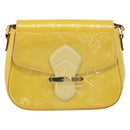 LOUIS VUITTON Vernis Bell Flower GM Schultertasche Broncorail M91706 Auth BA9045-13
