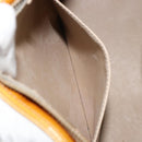 LOUIS VUITTON Monogram Vernis Houston Hand Bag Beige M91004 LV Auth BA9047-25