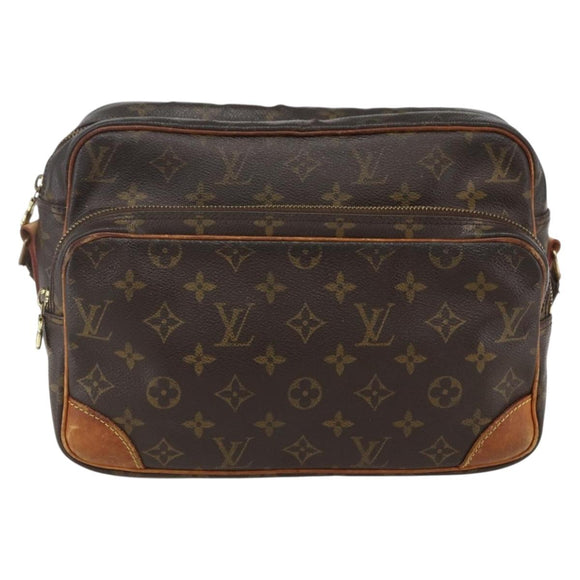 LOUIS VUITTON Monogram Nile Shoulder Bag M45244 LV Auth BA9049