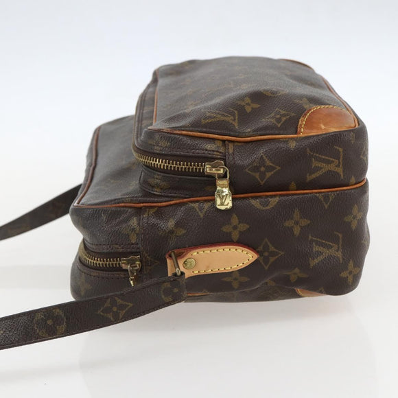 LOUIS VUITTON Monogram Nile Shoulder Bag M45244 LV Auth BA9049