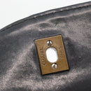CHANEL Bicolore Big Matelasse 30 Single Flap Chain Lamb Skin Black CC Auth BA905-9