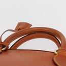 LOUIS VUITTON Nomad leather Lockit Hand Bag Brown M85388 LV Auth BA9052-8