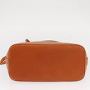 LOUIS VUITTON Nomad leather Lockit Hand Bag Brown M85388 LV Auth BA9052-5