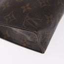 LOUIS VUITTON Monogram Poche Toilette 19 Pouch M47544 LV Auth BA9053-15