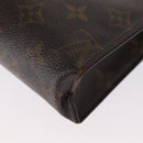 LOUIS VUITTON Monogram Poche Toilette 19 Pouch M47544 LV Auth BA9053-16