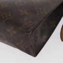 LOUIS VUITTON Monogram Poche Toilette 19 Pouch M47544 LV Auth BA9053-14