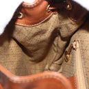 GUCCI Bamboo Backpack Leather Brown Gold 003 1705 0030 Auth BA9057-25