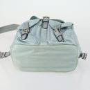 PRADA Backpack Nylon Light Blue Silver Auth BA9058-5