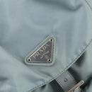 PRADA Backpack Nylon Light Blue Silver Auth BA9058-19
