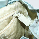 PRADA Backpack Nylon Light Blue Silver Auth BA9058-25