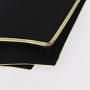 GIVENCHY Hand Bag Nylon Black Gold Auth BA9060-15