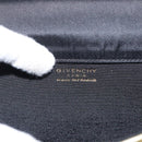 GIVENCHY Hand Bag Nylon Black Gold Auth BA9060-11