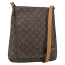 LOUIS VUITTON Monogram Musette Tango Long Strap Shoulder Bag M51388 Auth BA9065-1