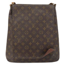 LOUIS VUITTON Monogram Musette Tango Long Strap Shoulder Bag M51388 Auth BA9065-13