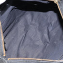 Chloe Tote Bag Leather Black Gold Auth BA9069-18