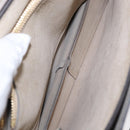 Chloe Fay Shoulder Bag Suede Leather Beige Gold Auth BA9070-19