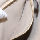 Chloe Fay Shoulder Bag Suede Leather Beige Gold Auth BA9070-24