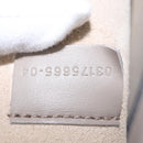 Chloe Fay Shoulder Bag Suede Leather Beige Gold Auth BA9070-25