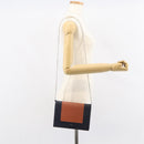 CELINE Frame Evening Chain Wallet Leather Black Silver Auth BA9073-24