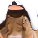 CELINE Macadam Canvas Shoulder Bag PVC Leather Brown Gold Auth BA9074-21