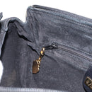 GUCCI GG Supreme Web Sherry Line Bag Leather Gold Gold 001 58 0918 Auth BA9076-20