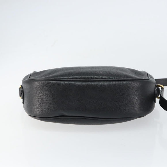 GUCCI GG Supreme Web Sherry Line Bag Leather Gold Gold 001 58 0918 Auth BA9076