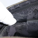 GUCCI Guccissima GG Canvas Umhängetasche Leder Schwarz Silber 201448 Auth BA9077-12