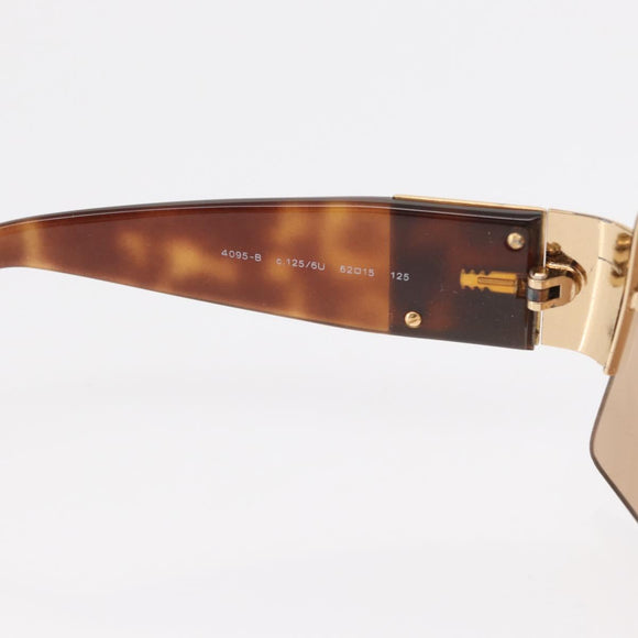 CHANEL Sunglasses plastic Brown CC Auth BA9080