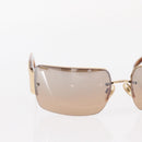 CHANEL Sunglasses plastic Brown CC Auth BA9080-4