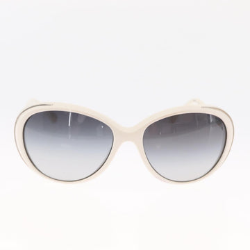 CHANEL Sunglasses plastic White CC Auth BA9081 - 0