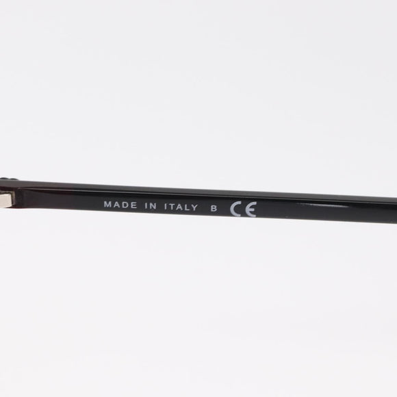 CHANEL Sunglasses plastic Black CC Auth BA9082