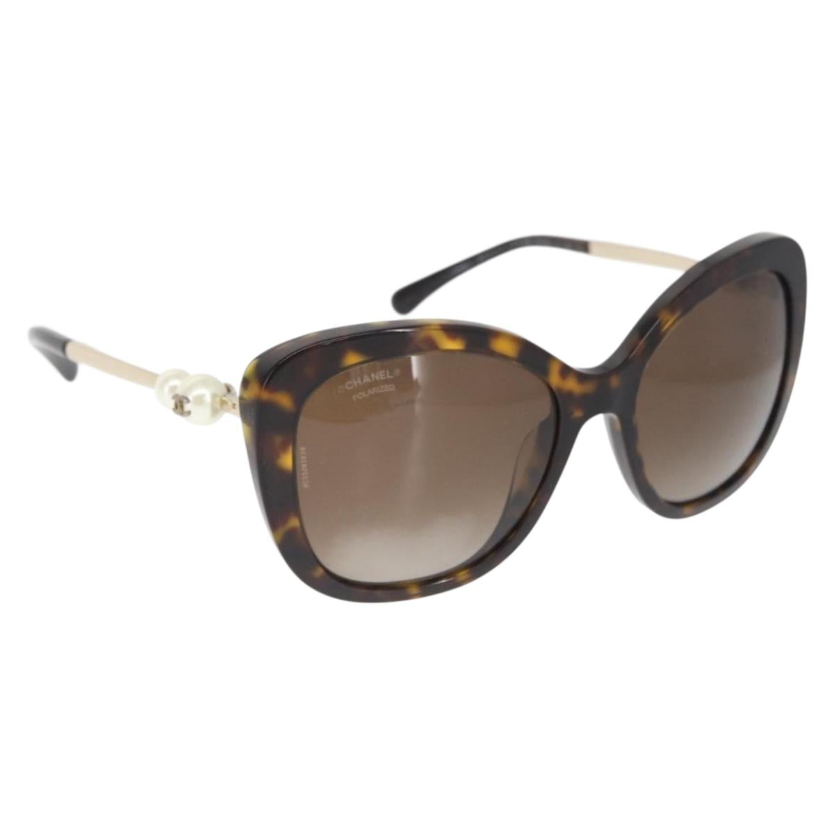 CHANEL Sunglasses plastic Brown CC Auth BA9083 | Brand  display picture 2