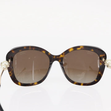 CHANEL Sunglasses plastic Brown CC Auth BA9083 - 0