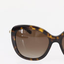 CHANEL Sunglasses plastic Brown CC Auth BA9083-3