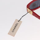 CHANEL Sunglasses plastic Red CC Auth BA9084-10