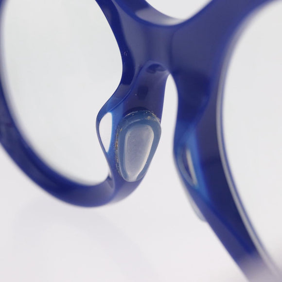 CHANEL Sunglasses plastic Blue CC Auth BA9085