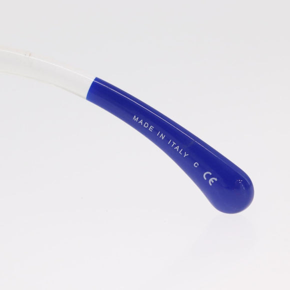CHANEL Sunglasses plastic Blue CC Auth BA9085