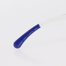 CHANEL Sunglasses plastic Blue CC Auth BA9085-11
