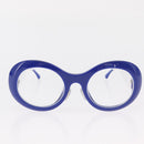 CHANEL Sunglasses plastic Blue CC Auth BA9085-13