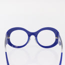 CHANEL Sunglasses plastic Blue CC Auth BA9085-2