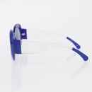 CHANEL Sunglasses plastic Blue CC Auth BA9085-7