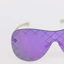 CHANEL Sunglasses plastic Black CC Auth BA9086V-3