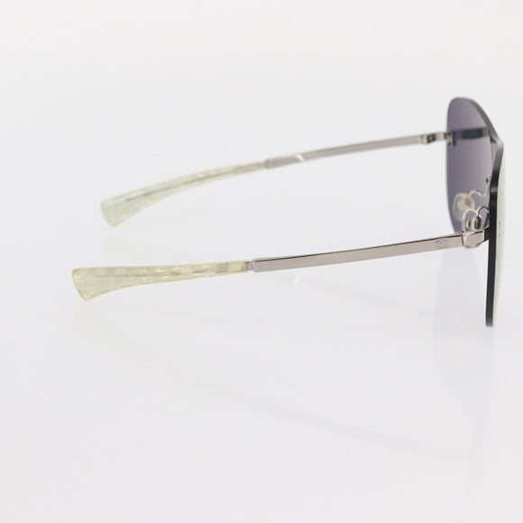 CHANEL Sunglasses plastic Black CC Auth BA9086V