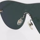 CHANEL Sunglasses plastic Black CC Auth BA9086V-8